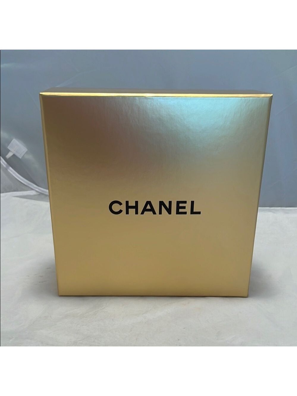 CHANEL Luxurious Gold Gift Box